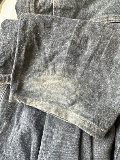 vintage grey baggy dungarees