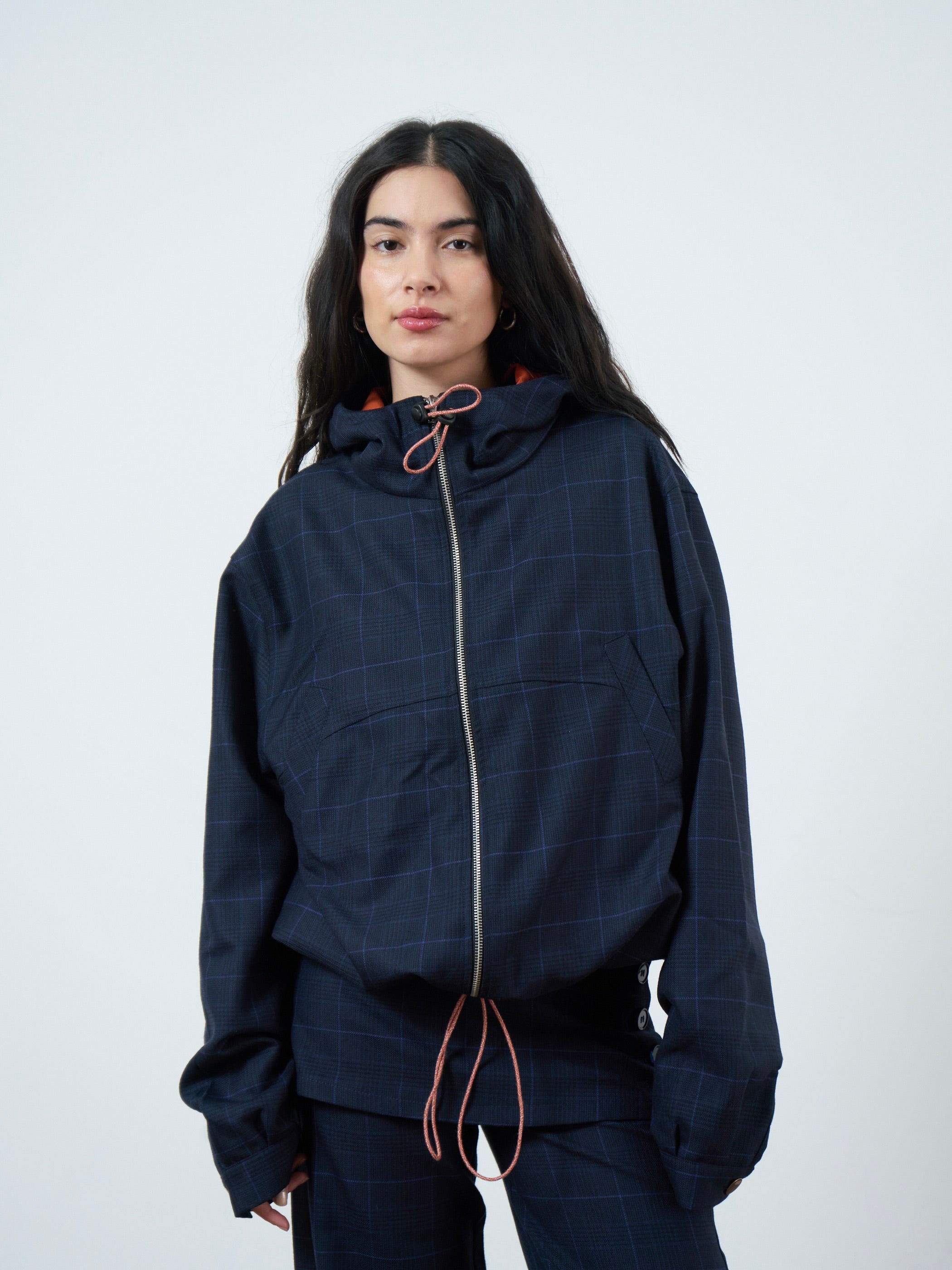 jamie jacket - navy wool