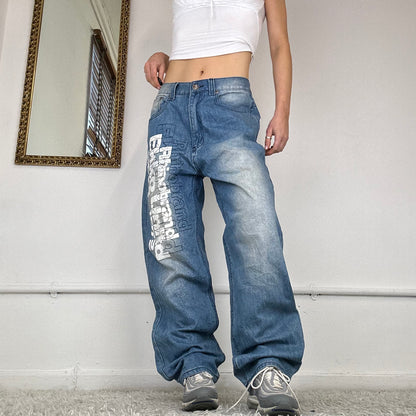 baggy cargo jeans