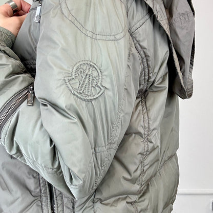 vintage moncler cargo puffer coat