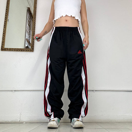 vintage adidas popper joggers