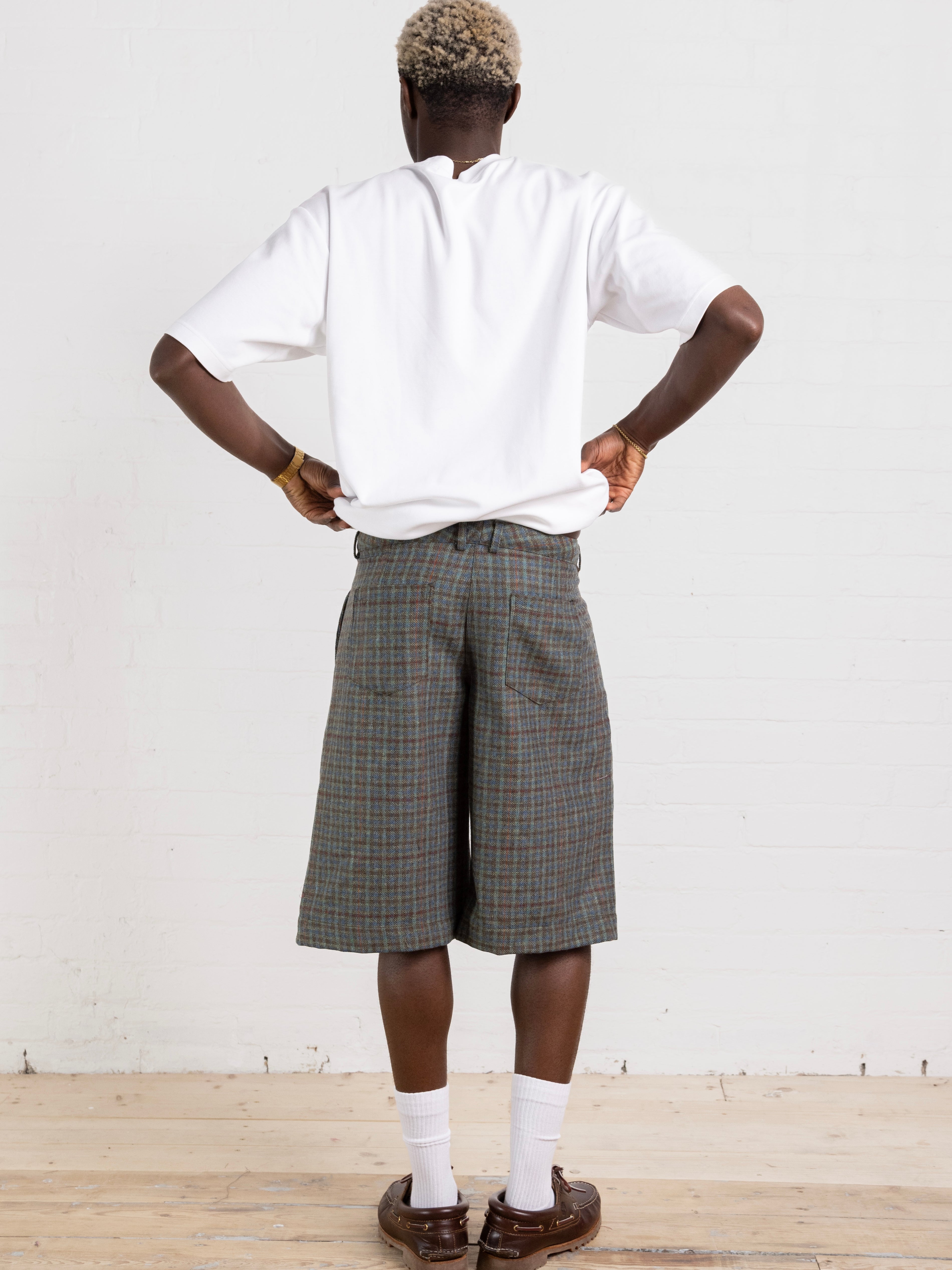 parker short - cedar wool