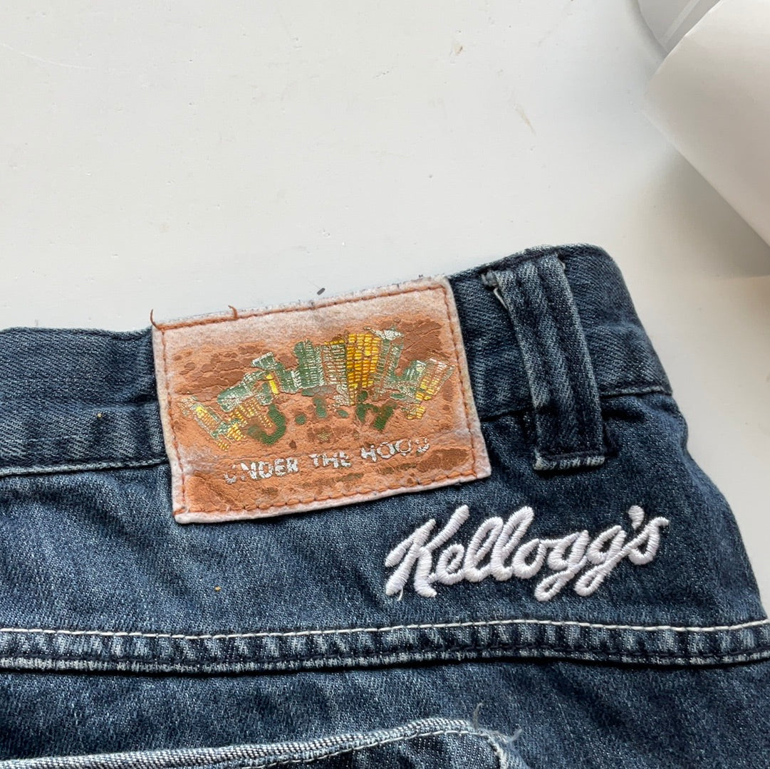 vintage fruit loops 00's jeans