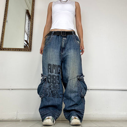 2000's baggy skater jeans