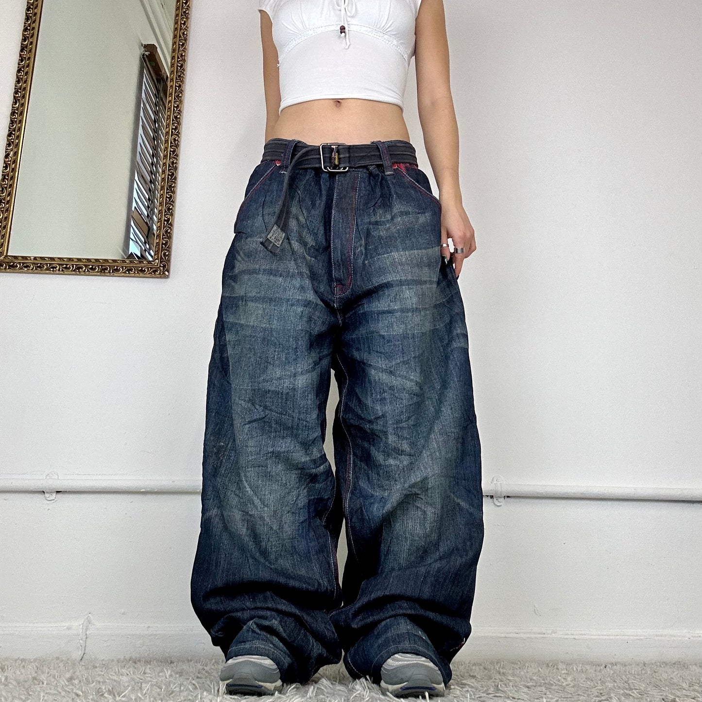 super rare wide leg coogi jeans