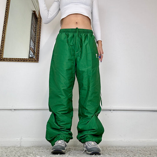 vintage green baggy tracksuit bottoms