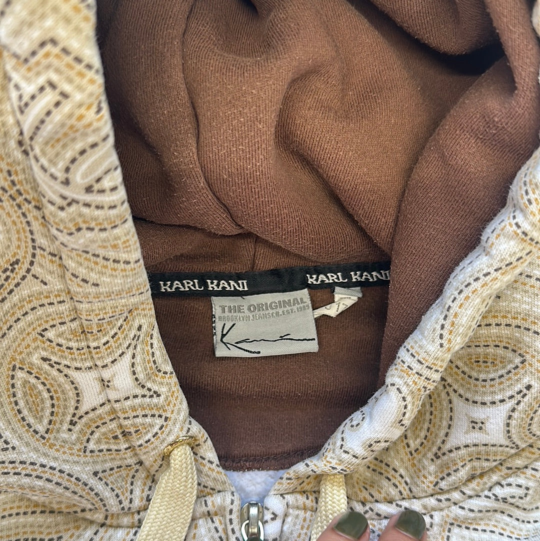 00’s karl kani zip up hoodie