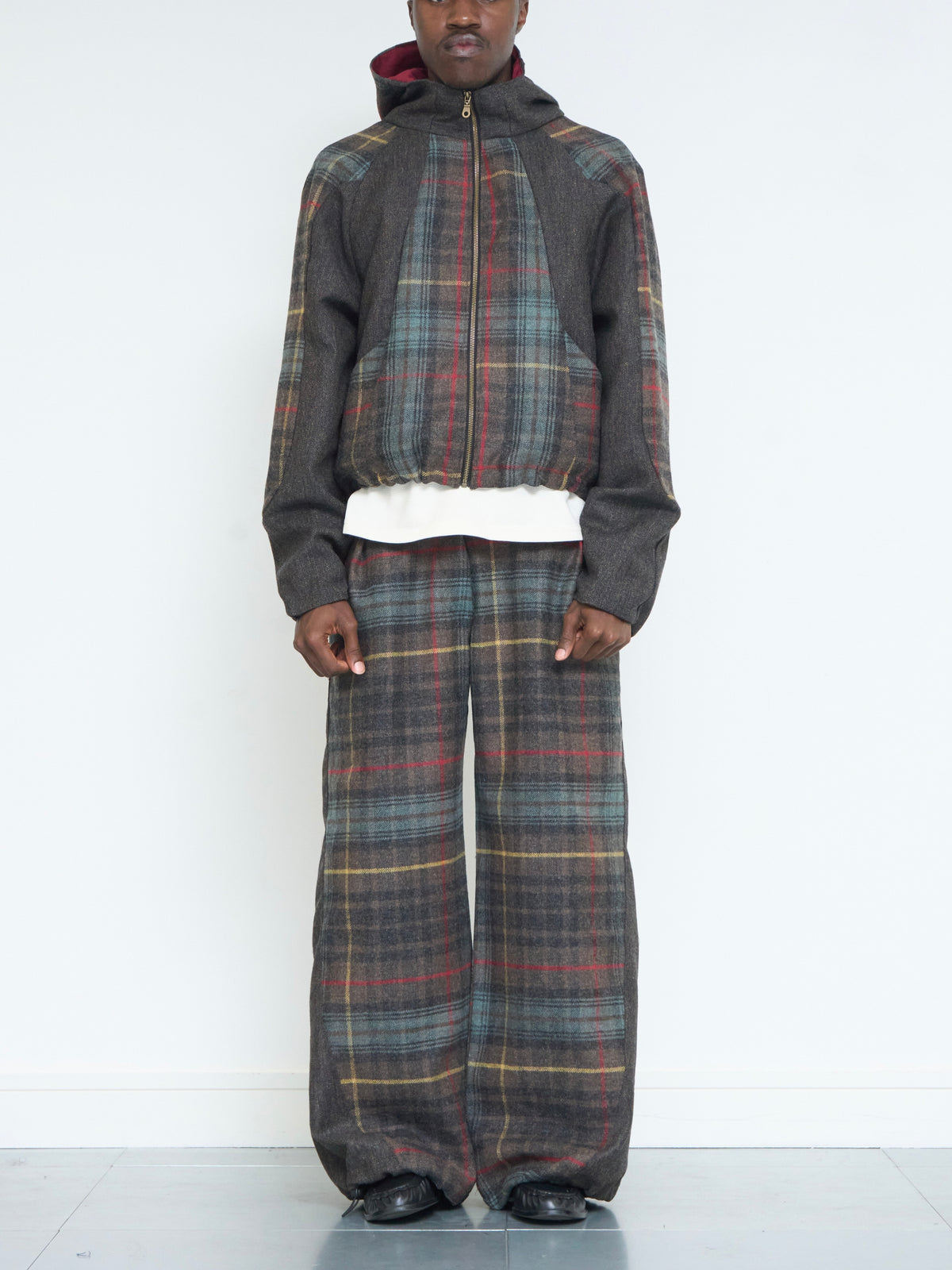 jamie utility jacket - tobacco wool