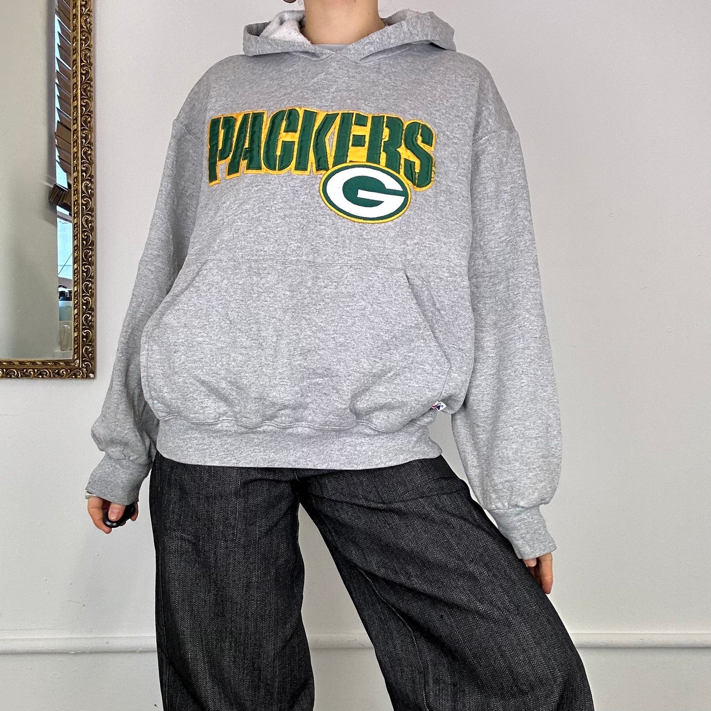 vintage American football hoodie