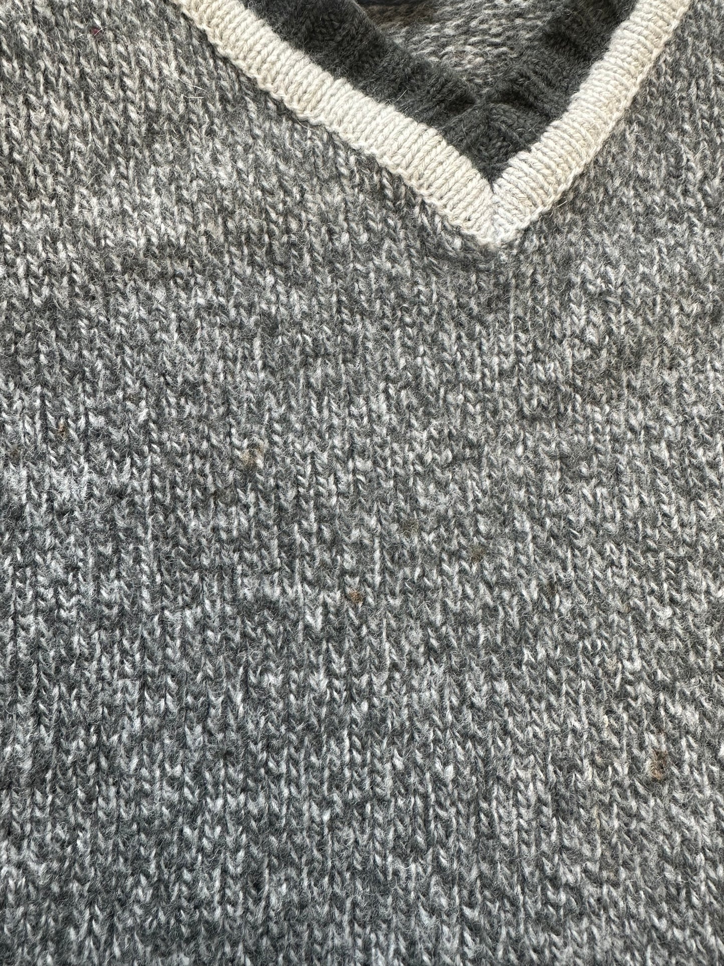 vintage v neck knitted diesel jumper