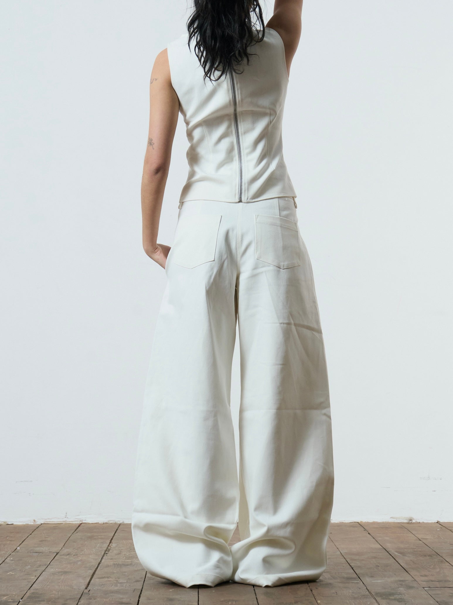 parker jean - white denim
