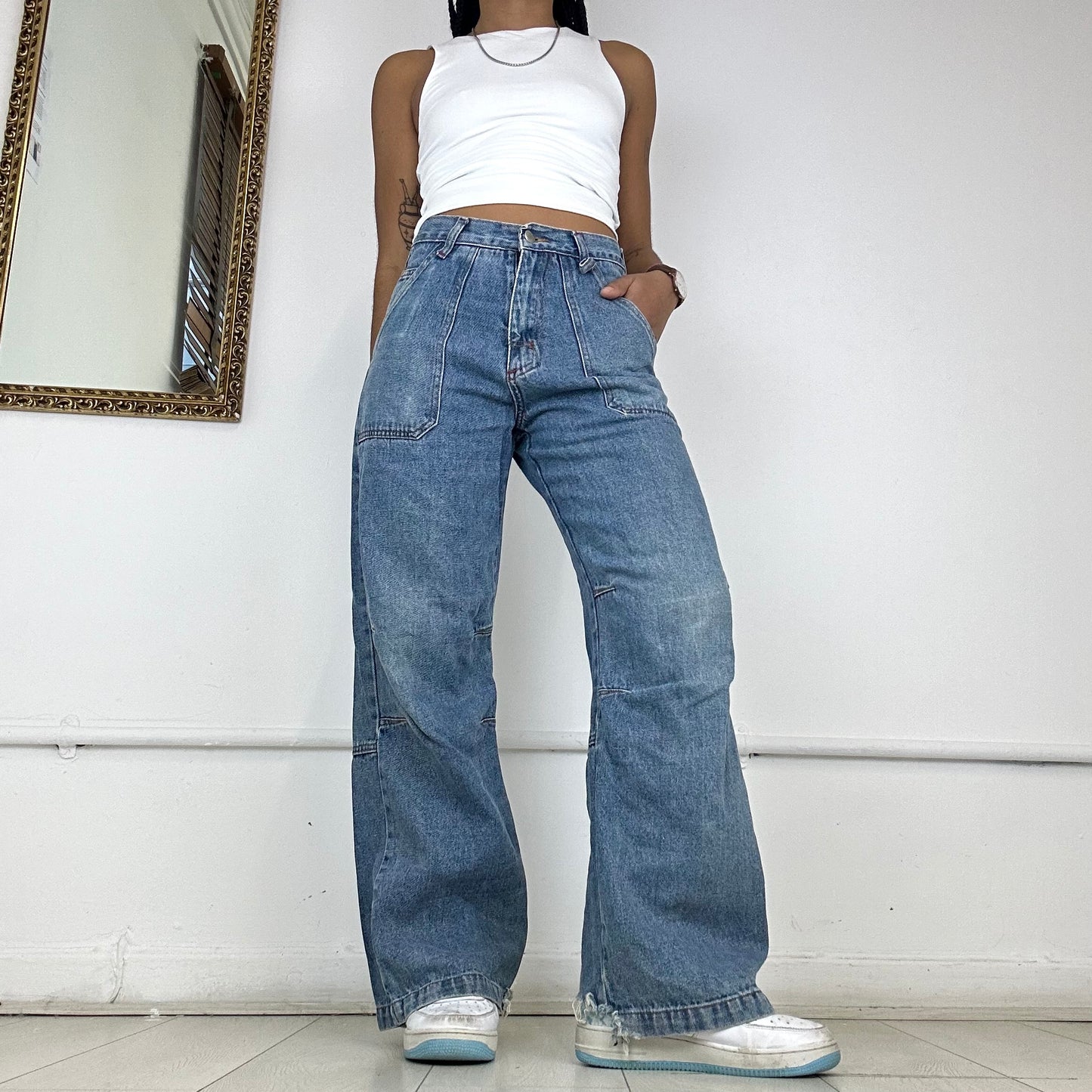 00’s baggy cargo jeans