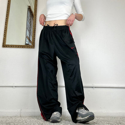 wide leg baggy nike tracksuit bottoms