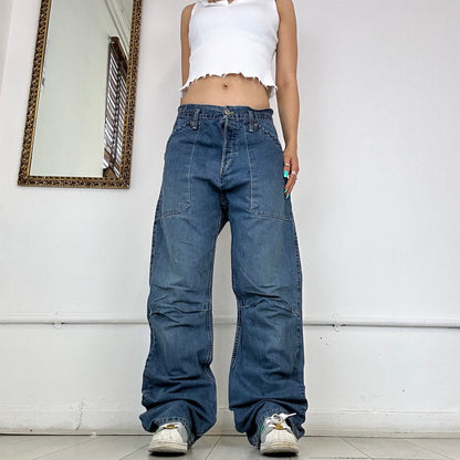 vintage levi's cargo jeans