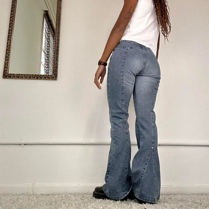 2000's flared jeans