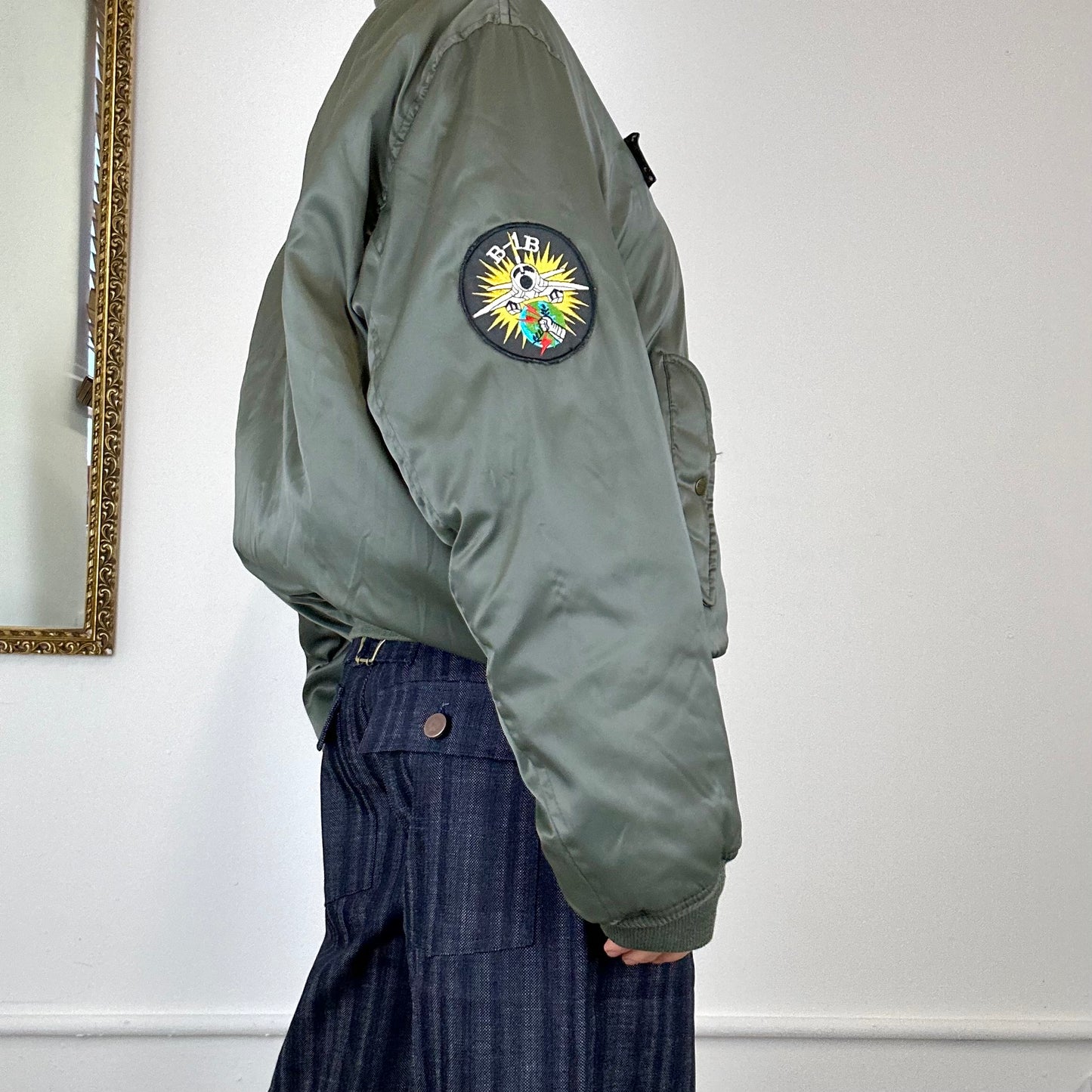 vintage us air force bomber jacket