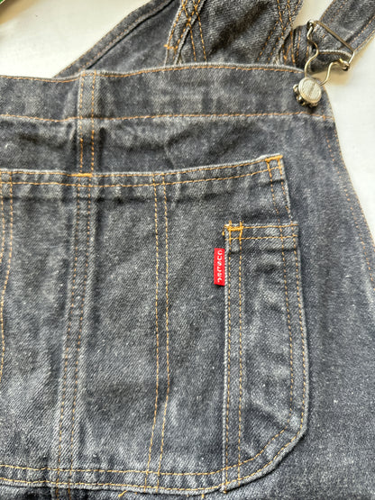 vintage grey baggy dungarees