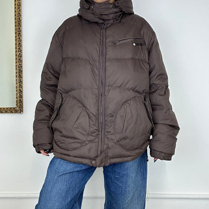 ecko unltd. brown puffer coat