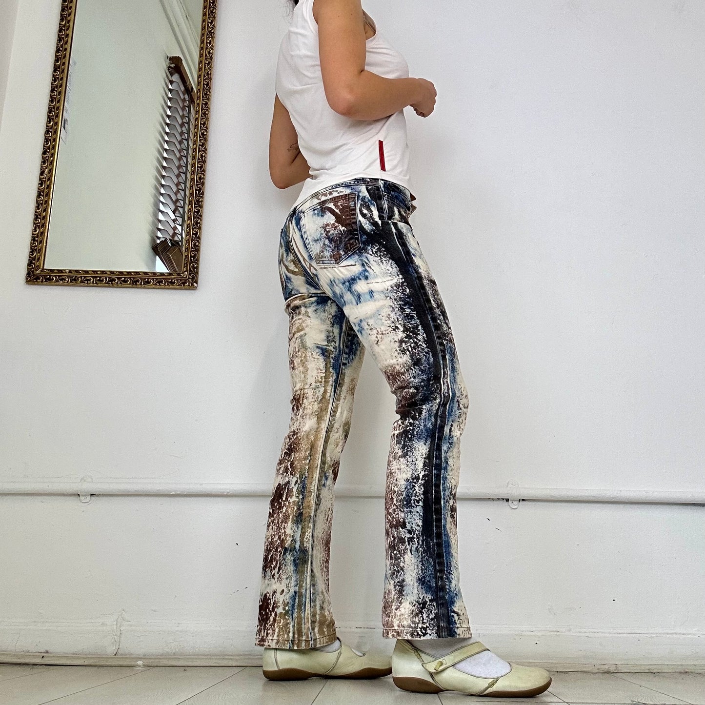 vintage just cavalli flared jeans