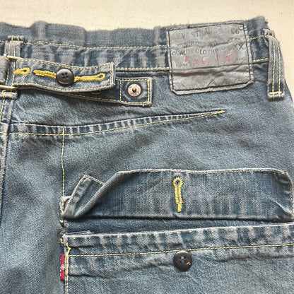 vintage levi's cargo jeans