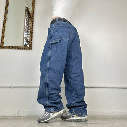 baggy cargo jeans by wrangler