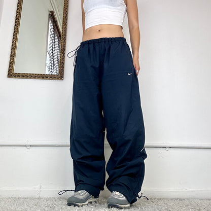 vintage nike toggle waist trousers