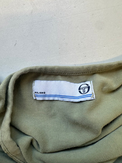 khaki green sergio tacchini long sleeve top