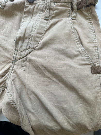 g-star raw baggy khaki cargo trousers