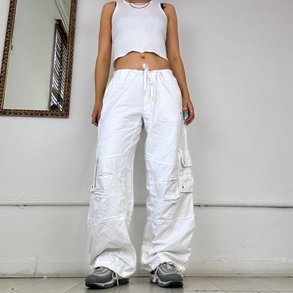 2000's nike parachute trousers