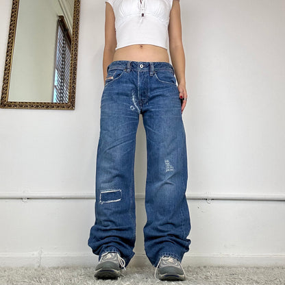 wide leg diesel jeans