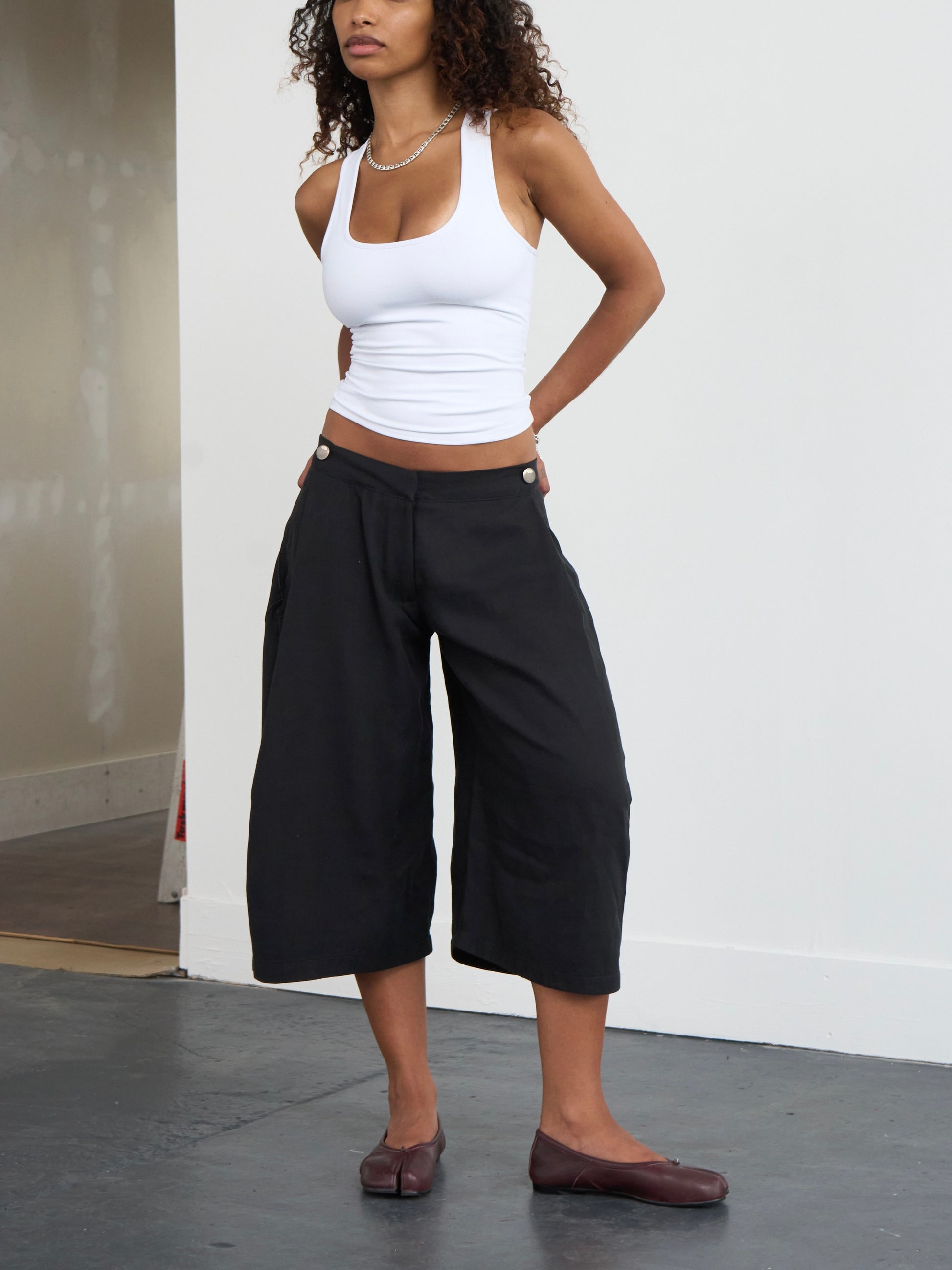 lumi short - black