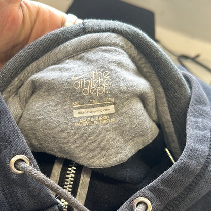 nike vintage zip up hoodie