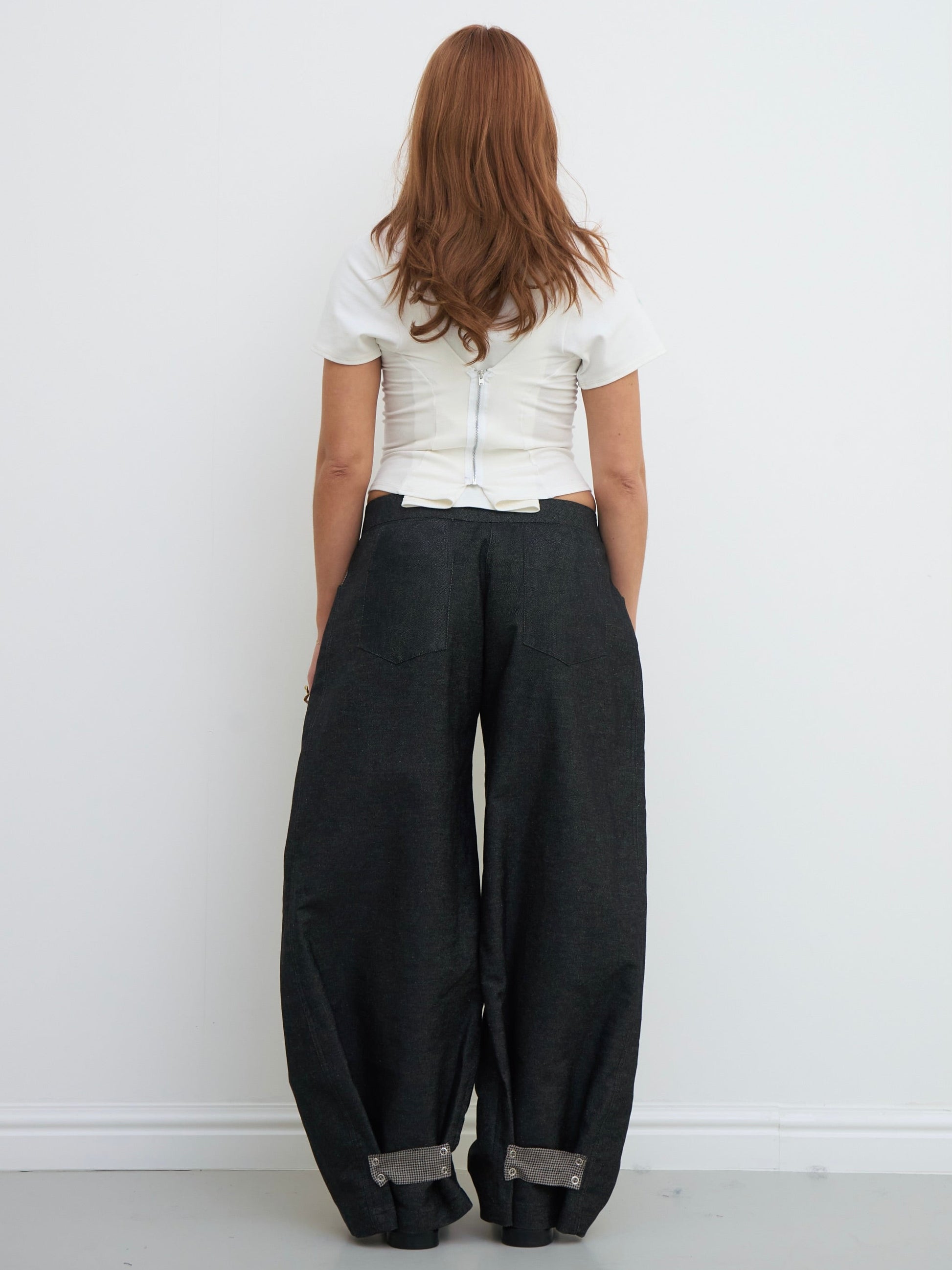marlowe jean - dark grey denim