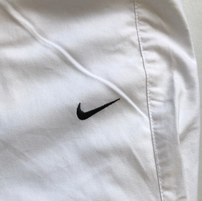 nike white tracksuit trousers