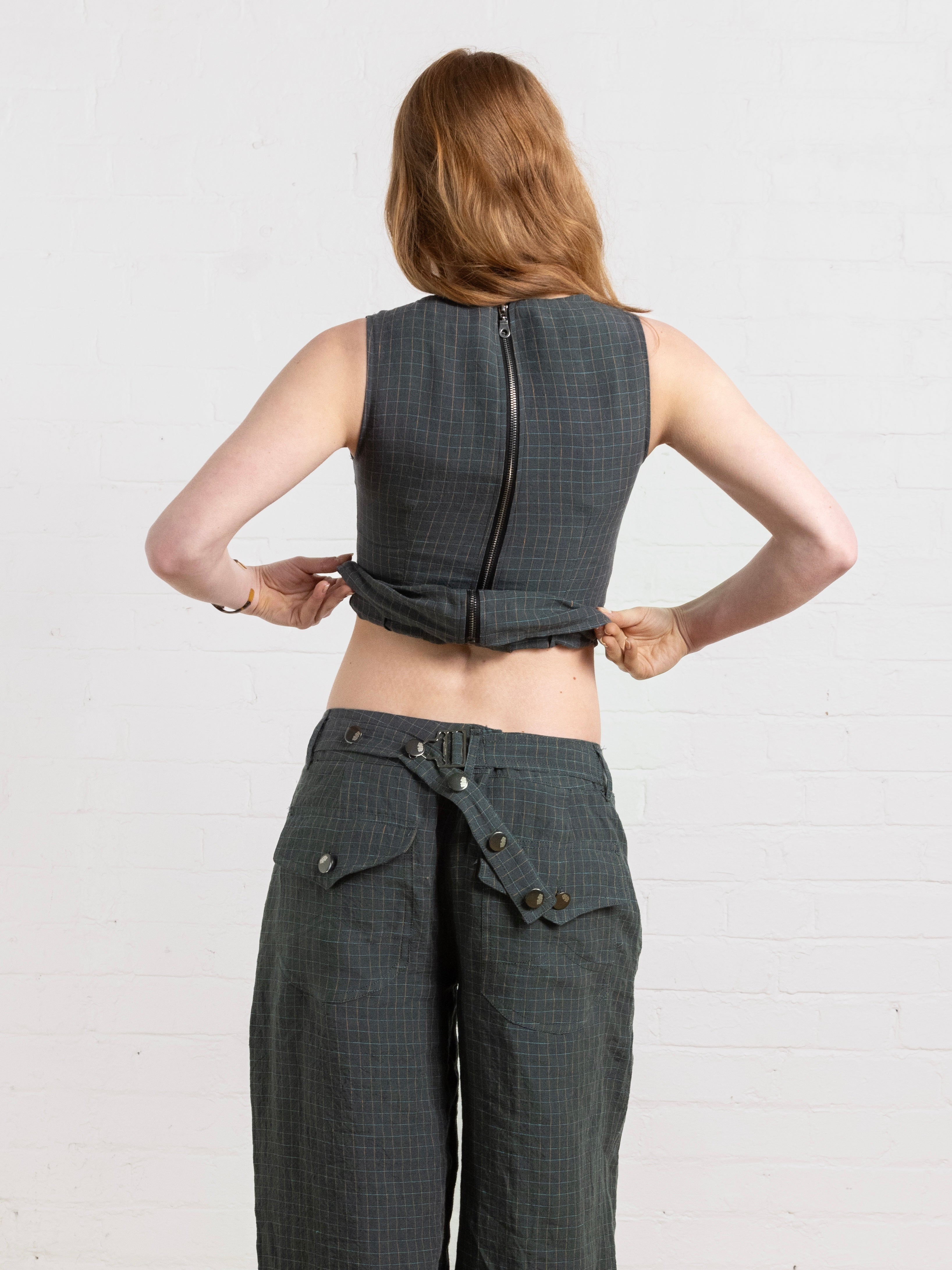 charlie top - fern linen