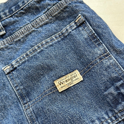 baggy cargo jeans by wrangler