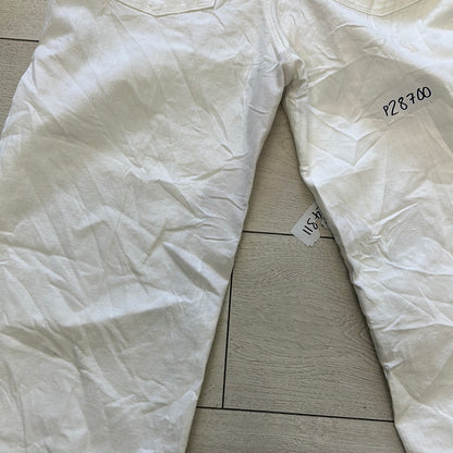 levis loose fit white jeans