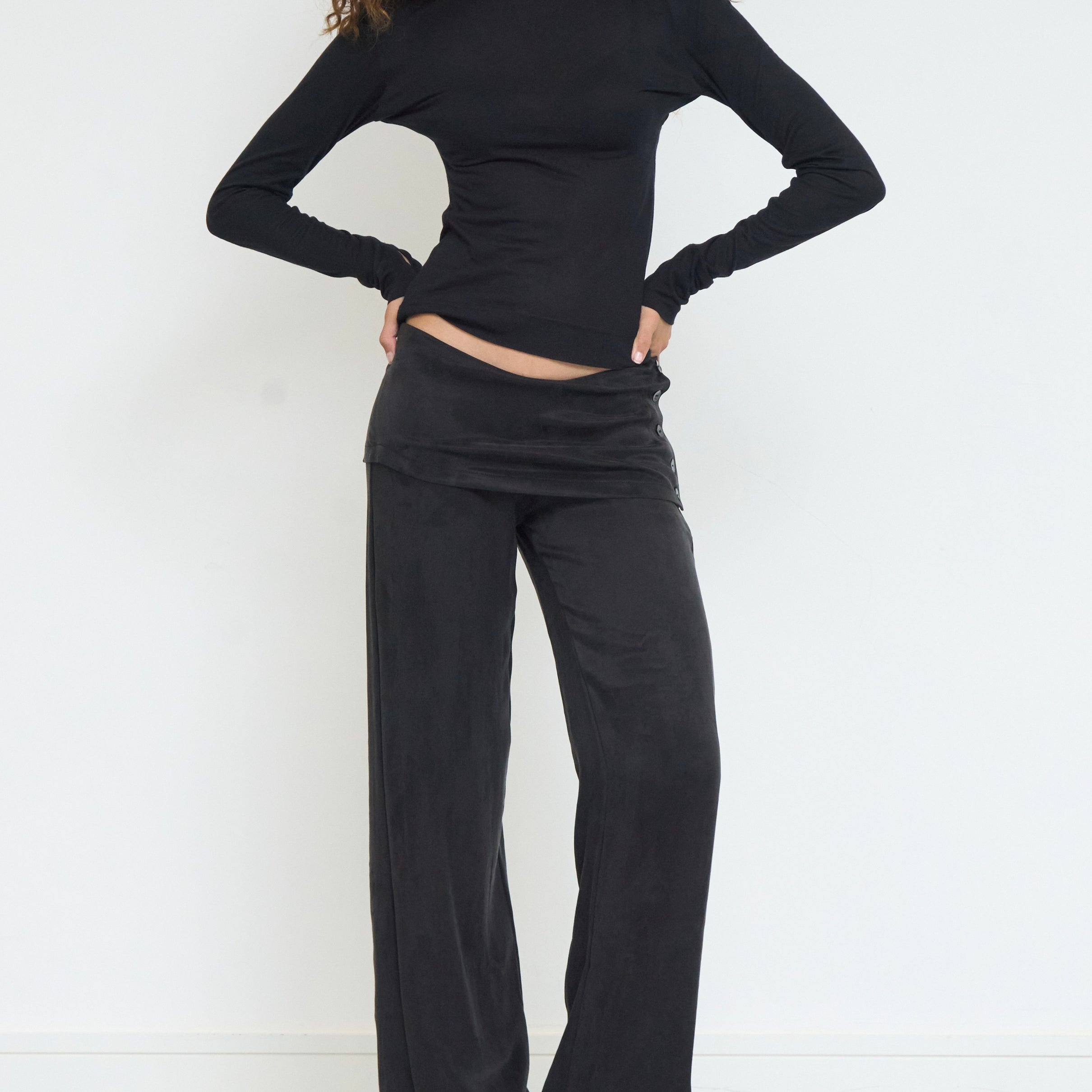 shay trouser - black