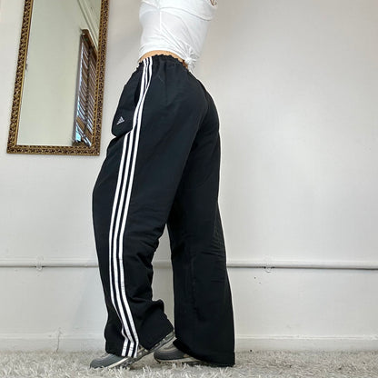 classic adididas three stripe tracksuit bottoms