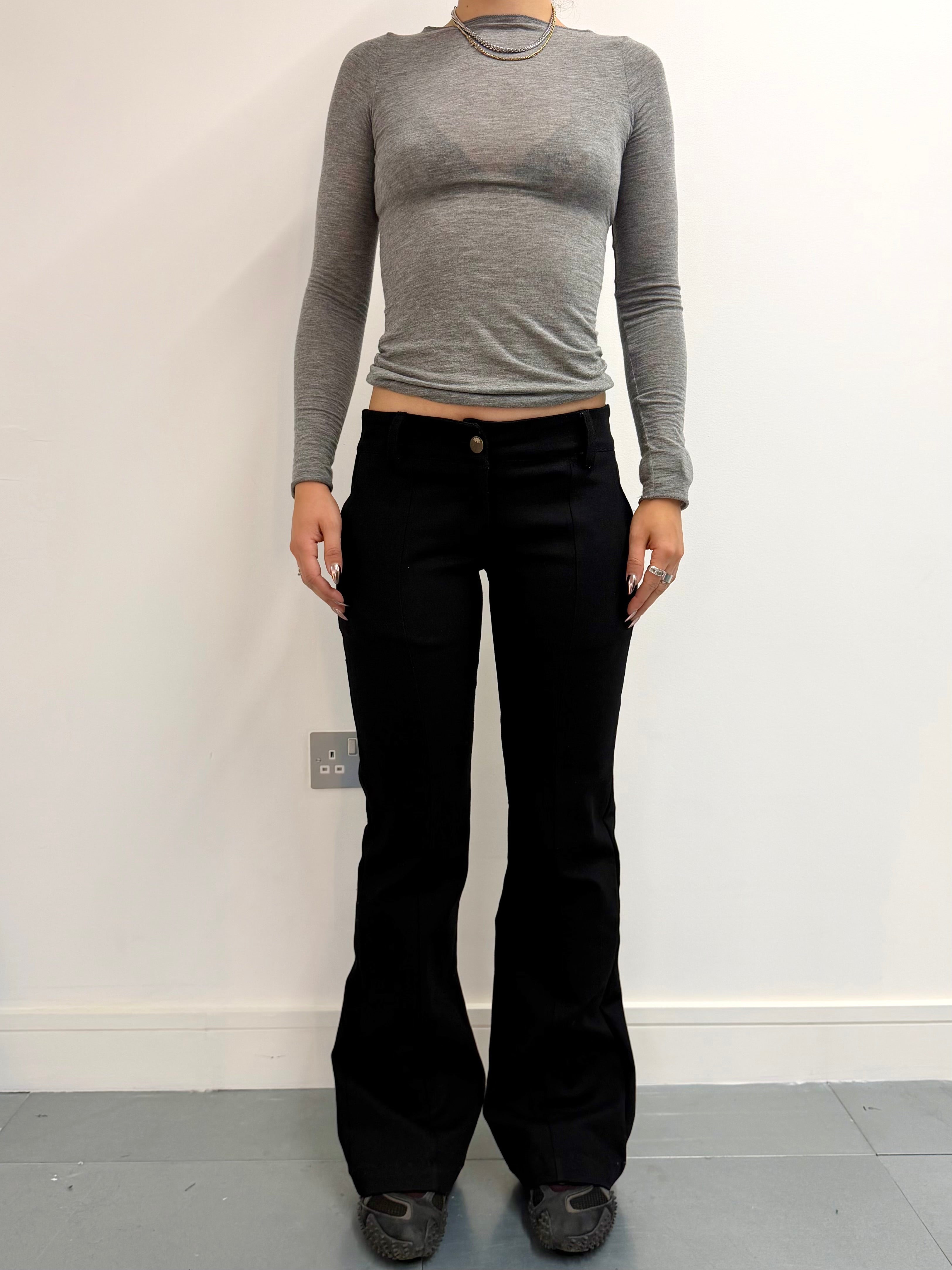 SAMPLE frankie jean - black denim