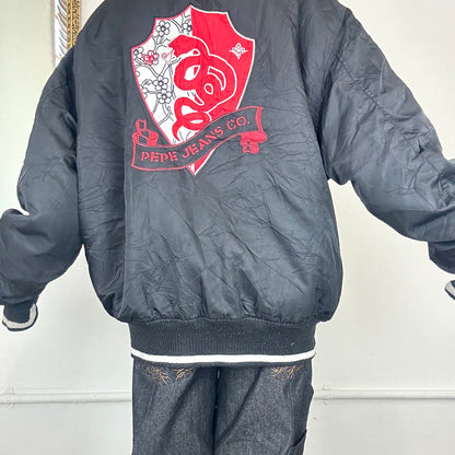 00s pepe jeans bomber jacket