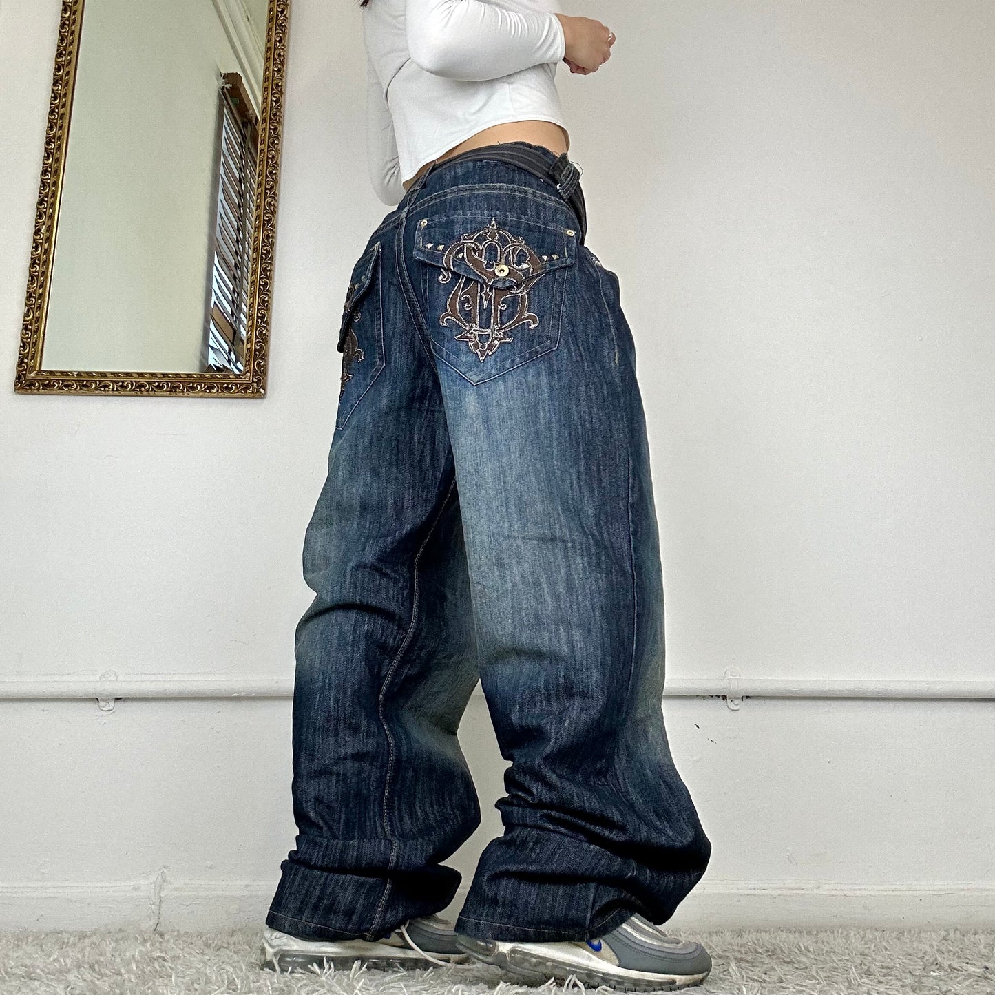 00's southpole baggy jeans