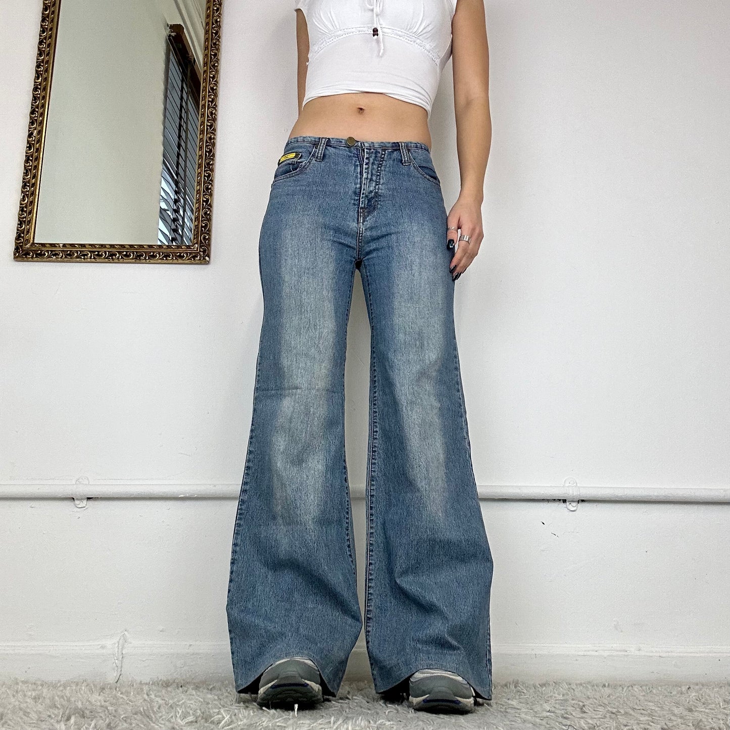 2000's wide leg jeans