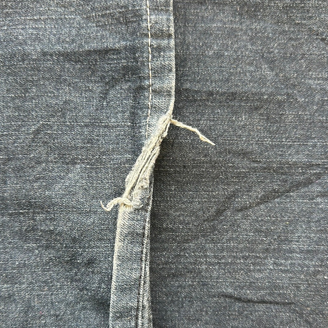 dark wash baggy jeans