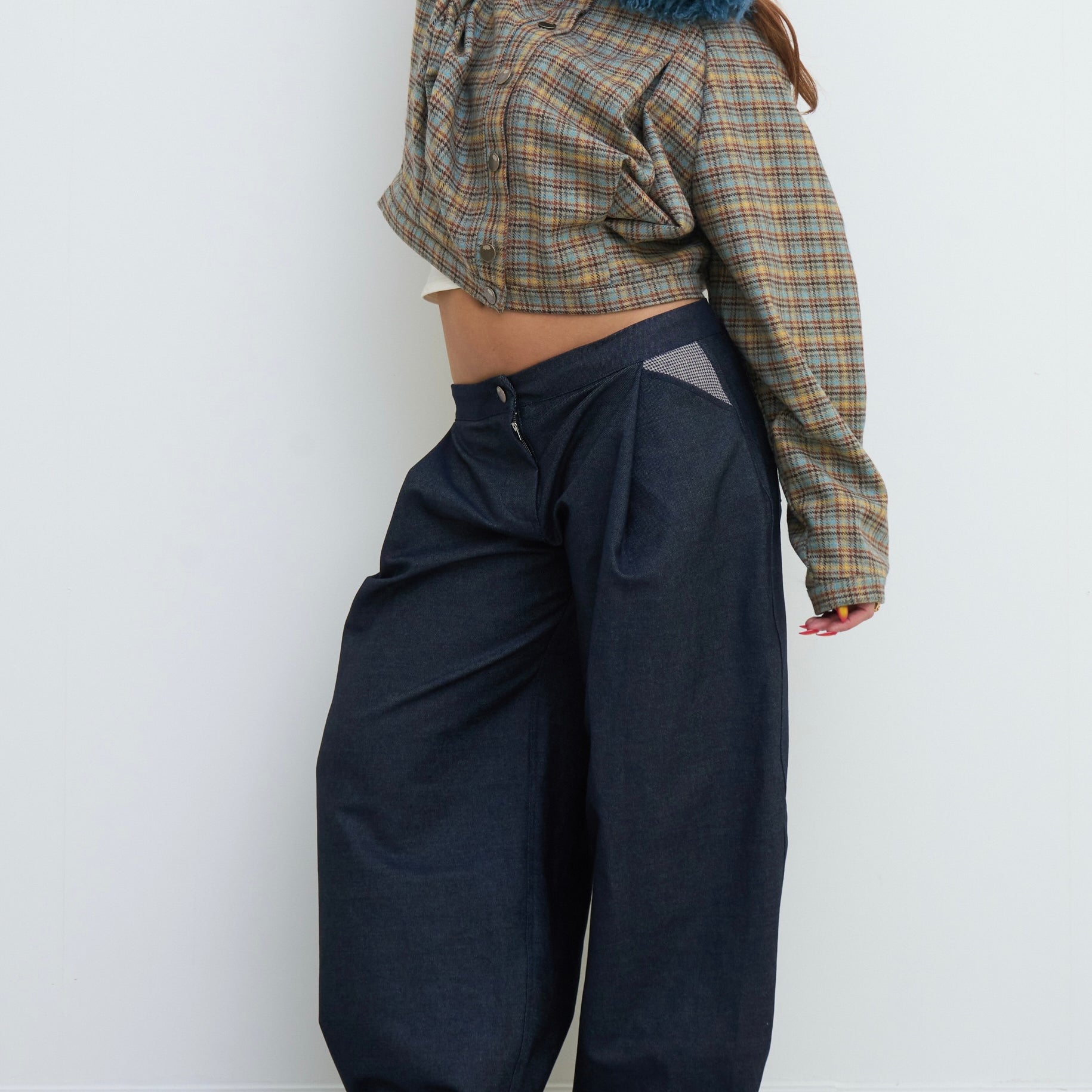 marlowe jean - navy denim