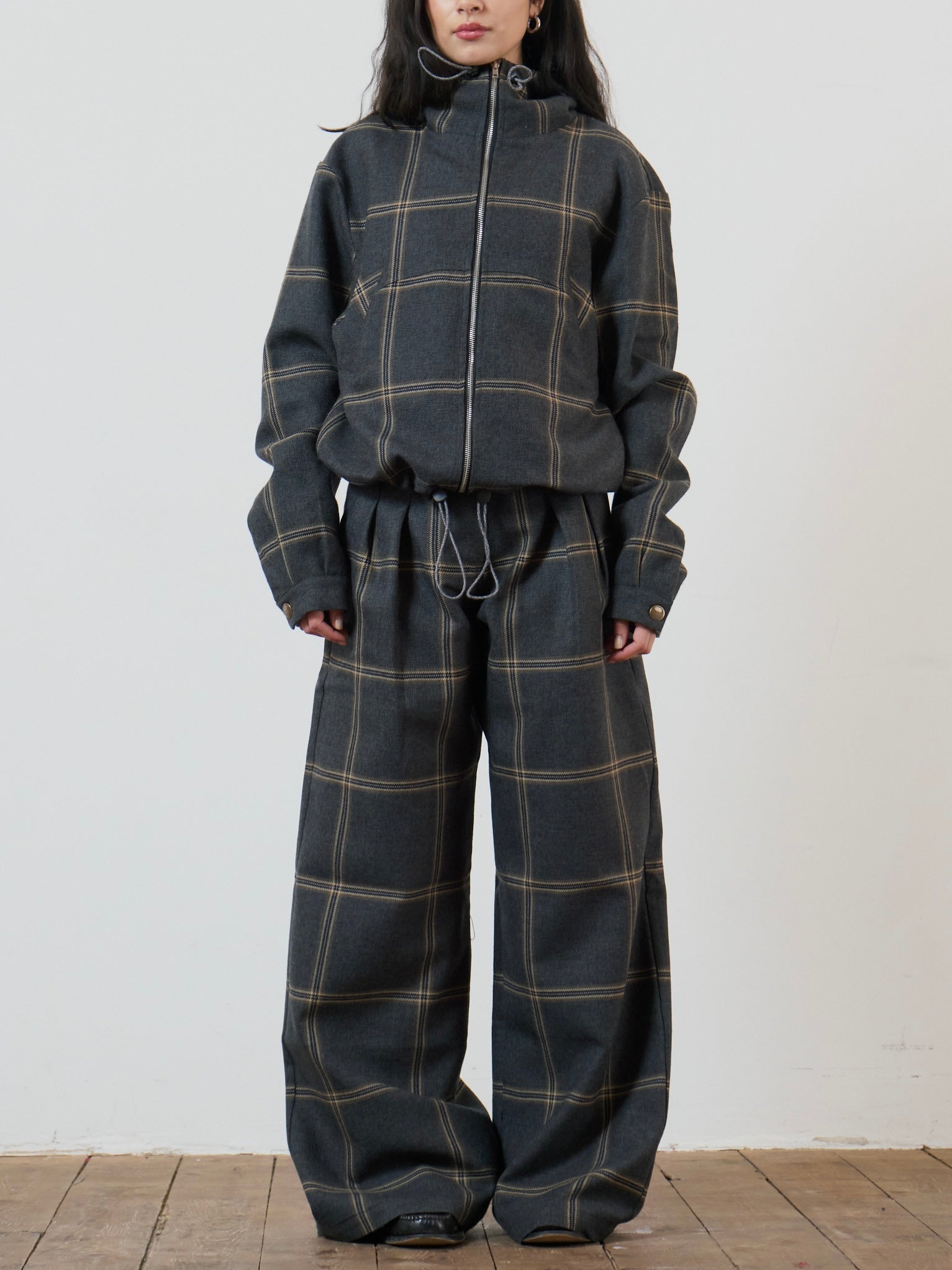 jamie jacket - grey wool