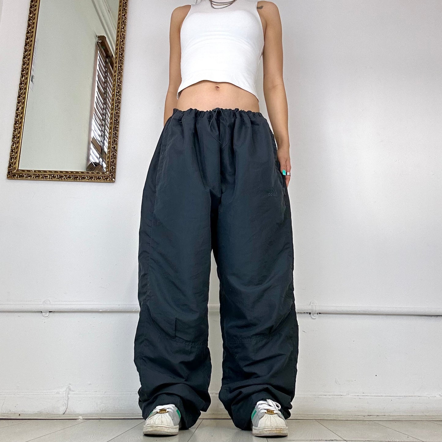 00's baggy adidas cargo trousers