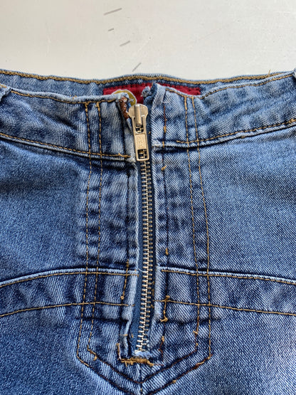 00’s flared denim jeans