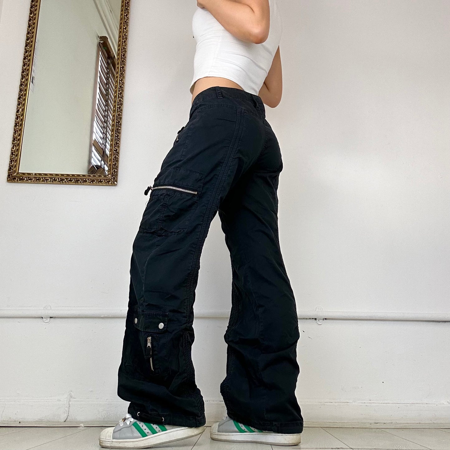 2000's straight leg cargo trousers