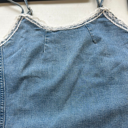 2000's denim mini dress